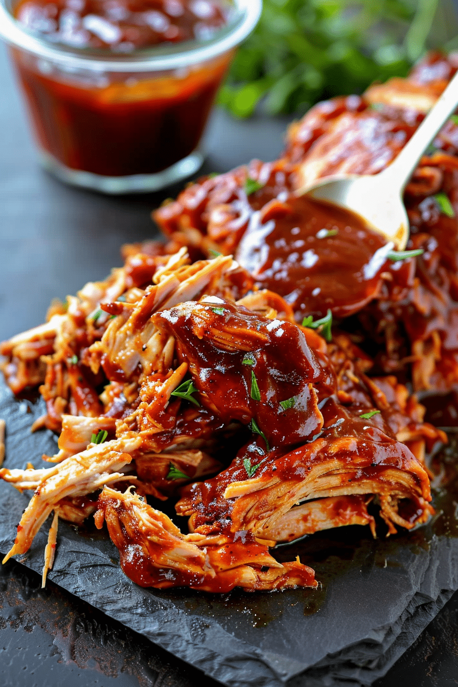 Tender & Tangy BBQ Shredded Chicken: Perfect for Any Meal